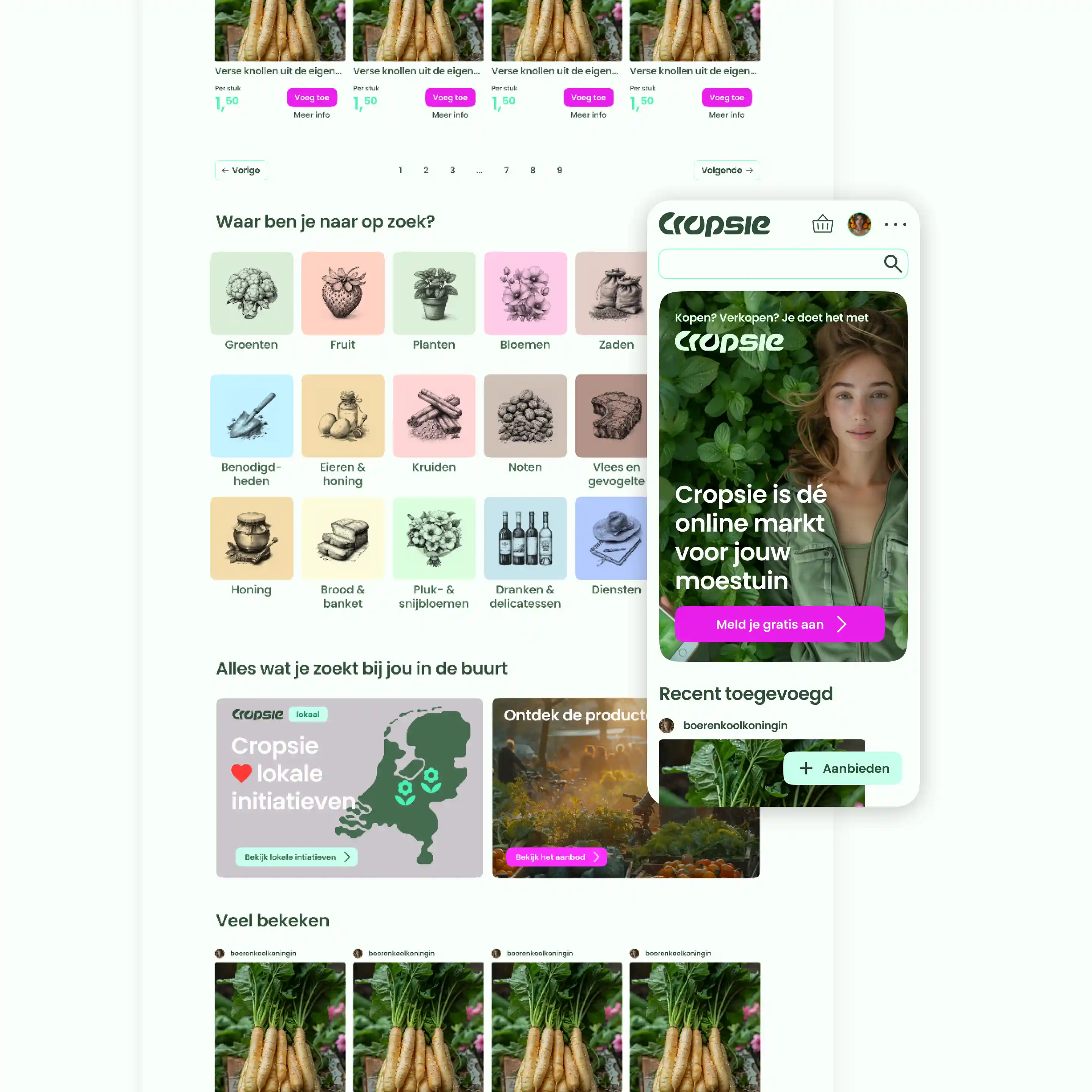 Cropsie Website