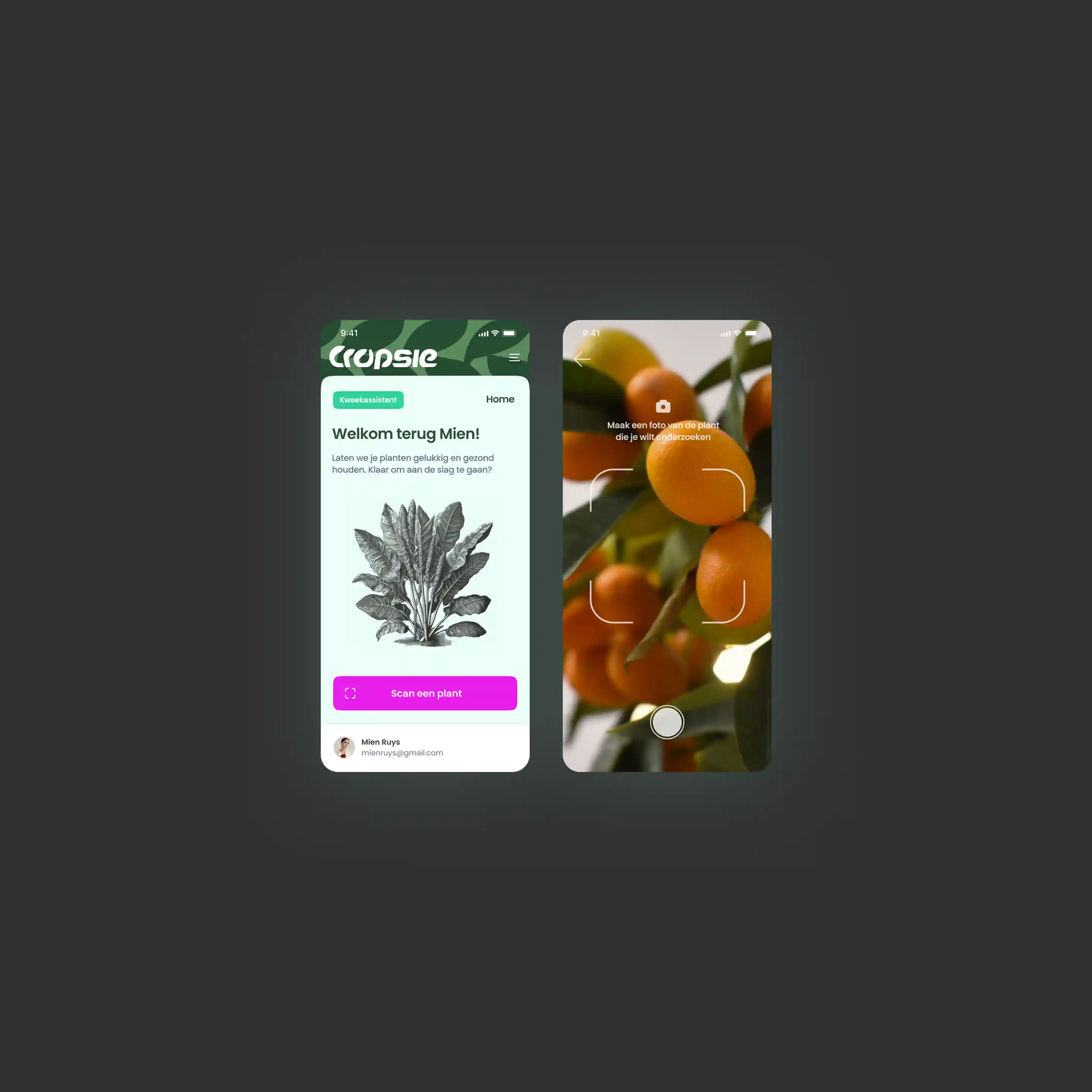 Cropsie App Concept