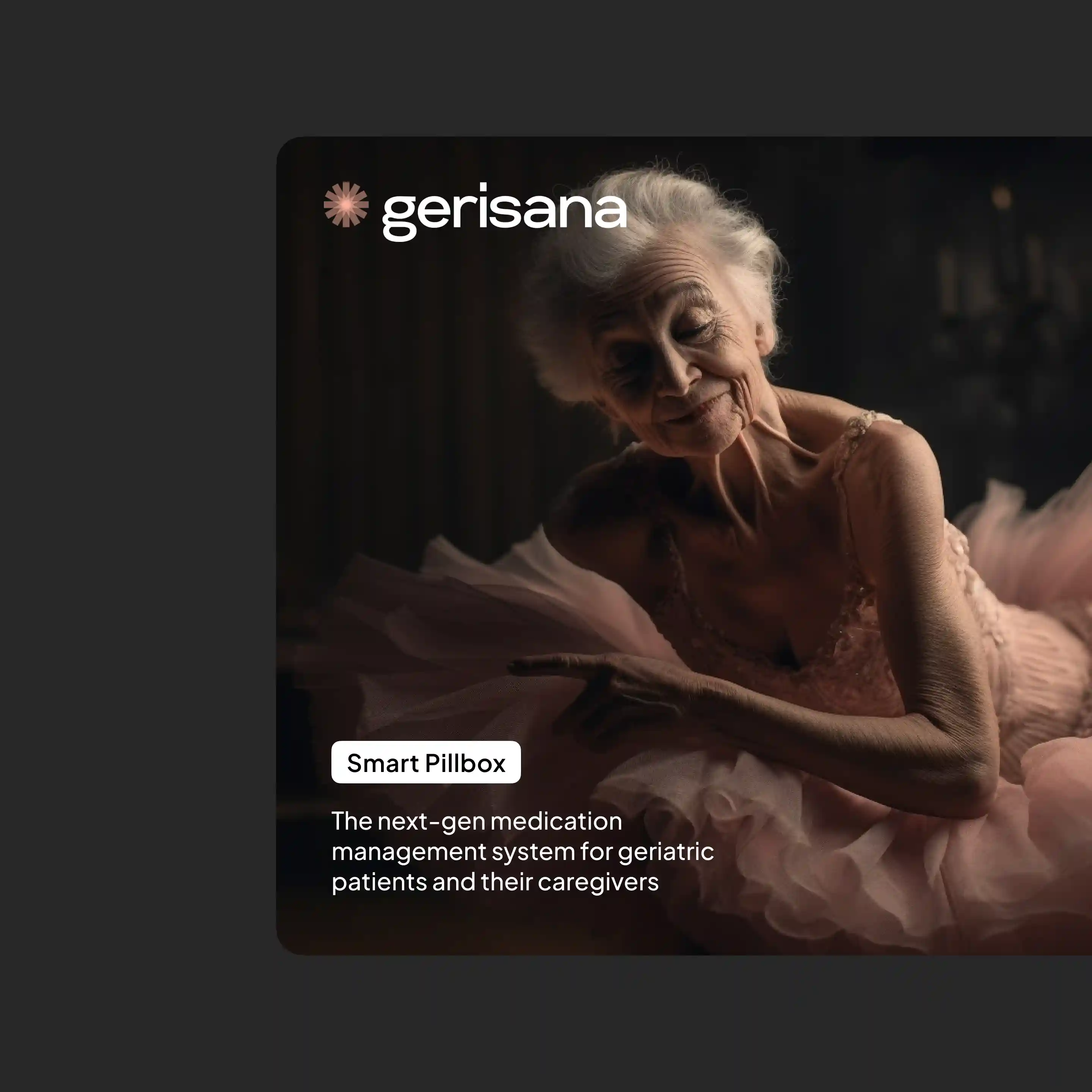 Gerisana — rebrand and fundraising narrative project image