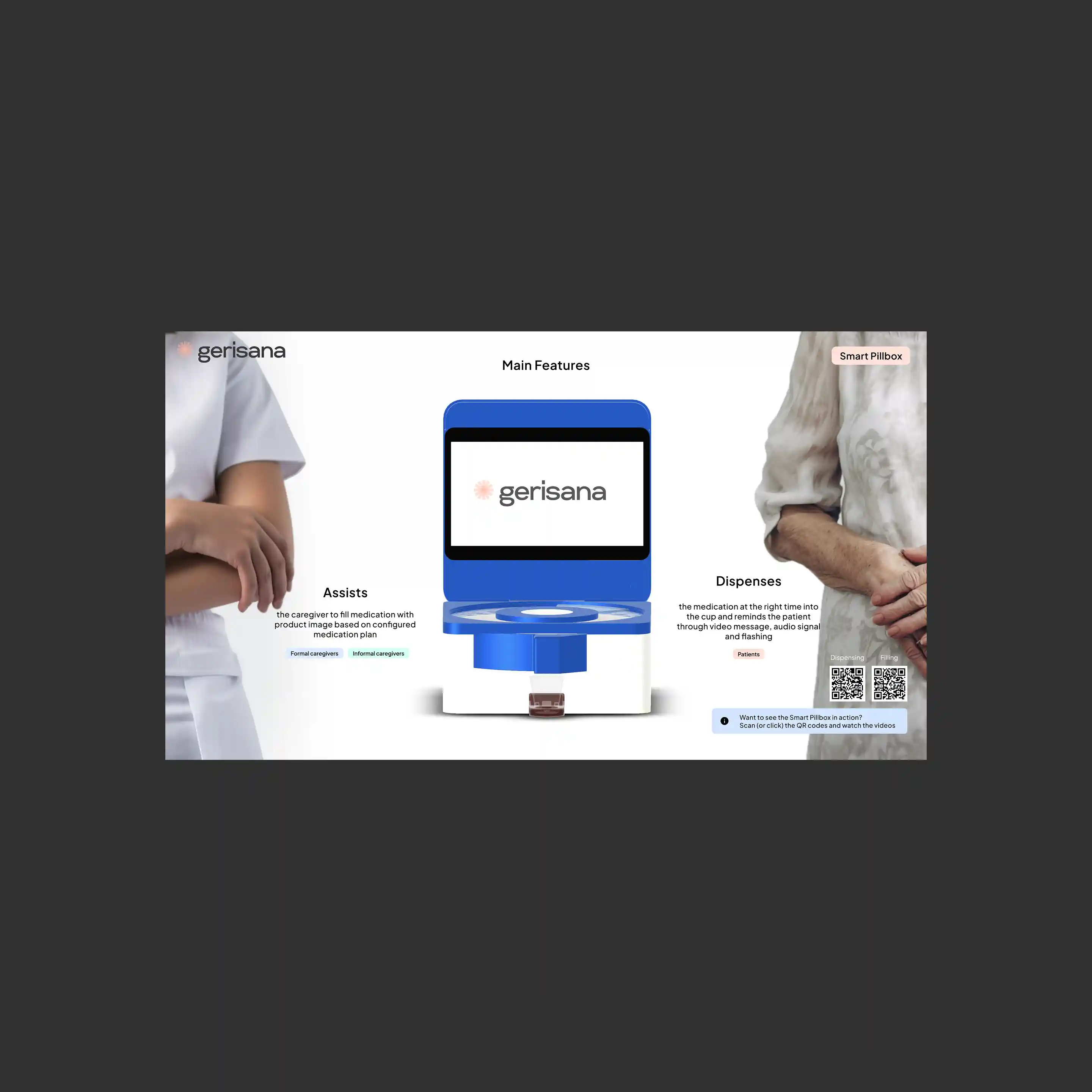 Gerisana — rebrand and fundraising narrative project image